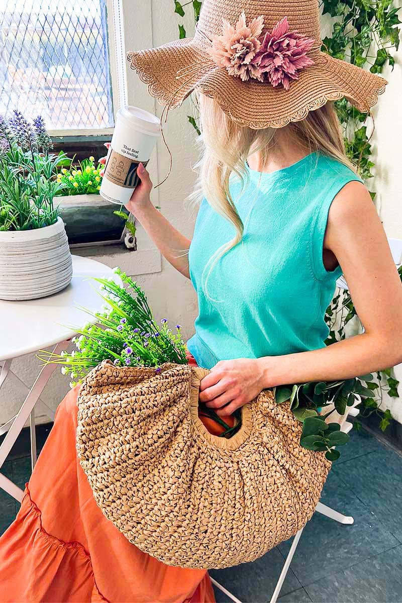 Sleeveless Sweater Top