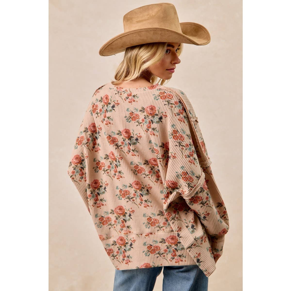 Floral Oversized Sweatshirt