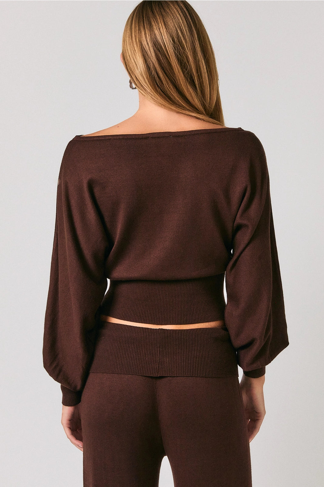 Lelis Dolman Sweater Chocolate
