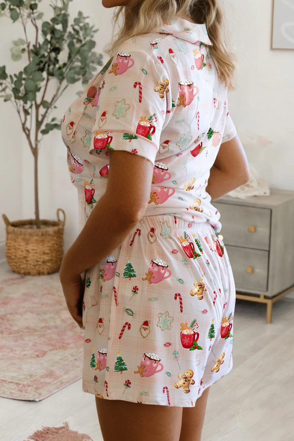 Christmas 2pcs Short Pajama Set