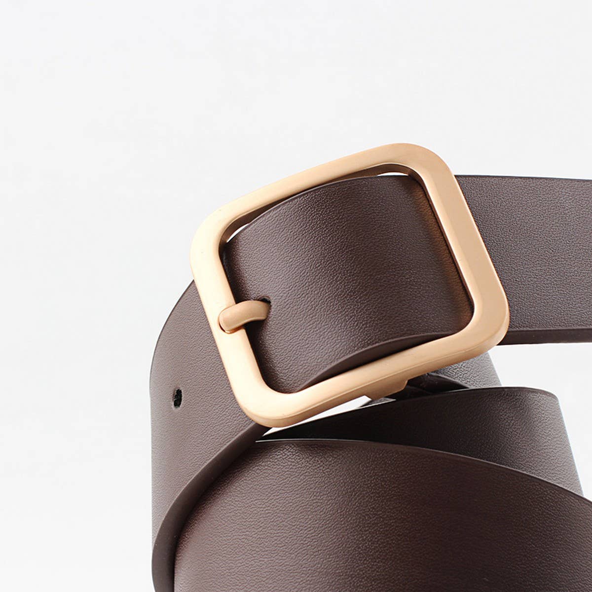 Square Buckle Fashion Belt
