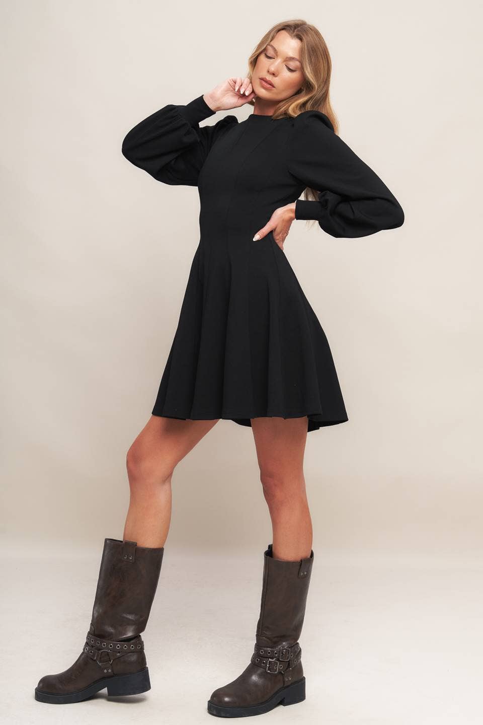 Heavy Knit Mini Dress