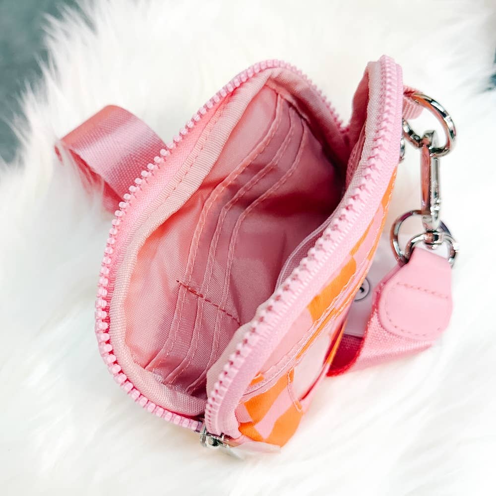 Nylon Card Wallet Wristlet