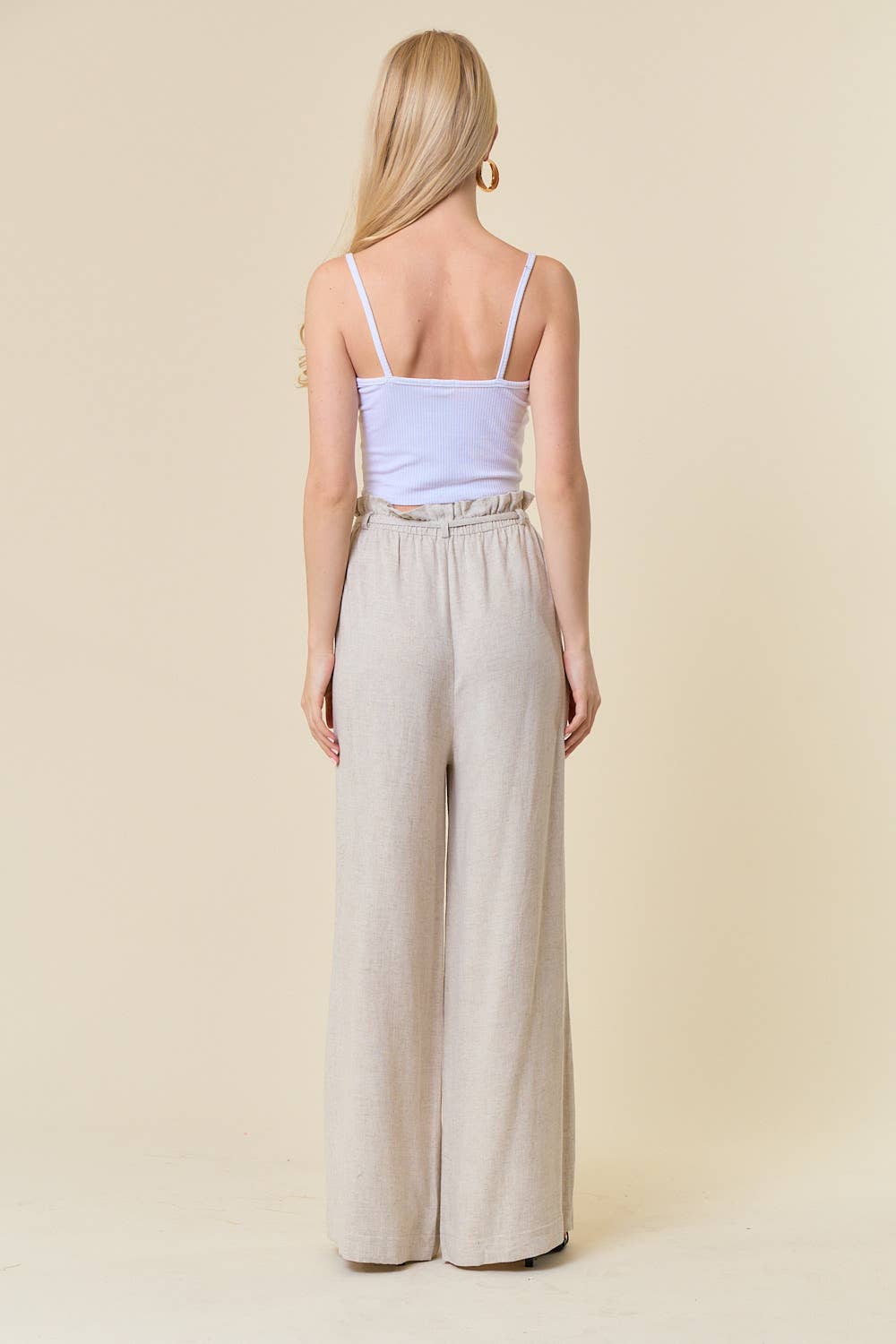 Linen Wide Leg Pants