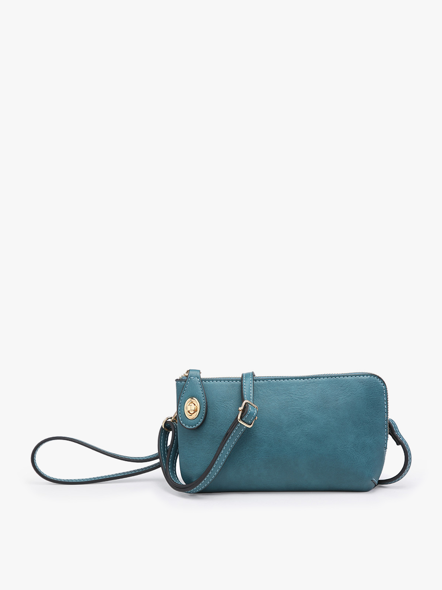 Kendall Crossbody/Wristlet w/ Twist Lock Closure