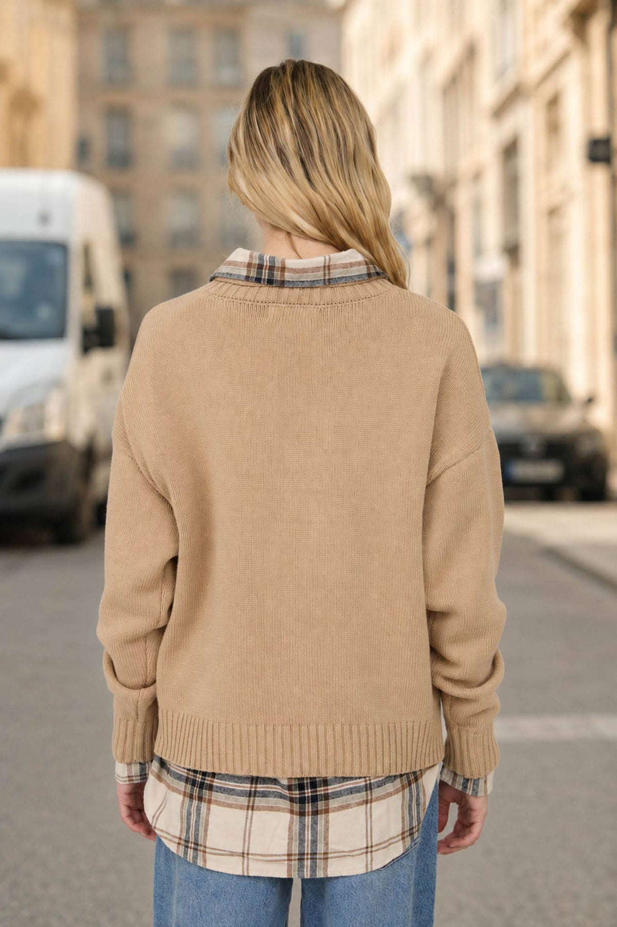 Teddy Bear Crew Neck Sweater