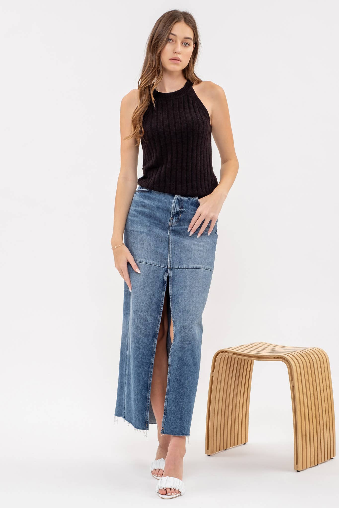 Halter Crochet Tank Top