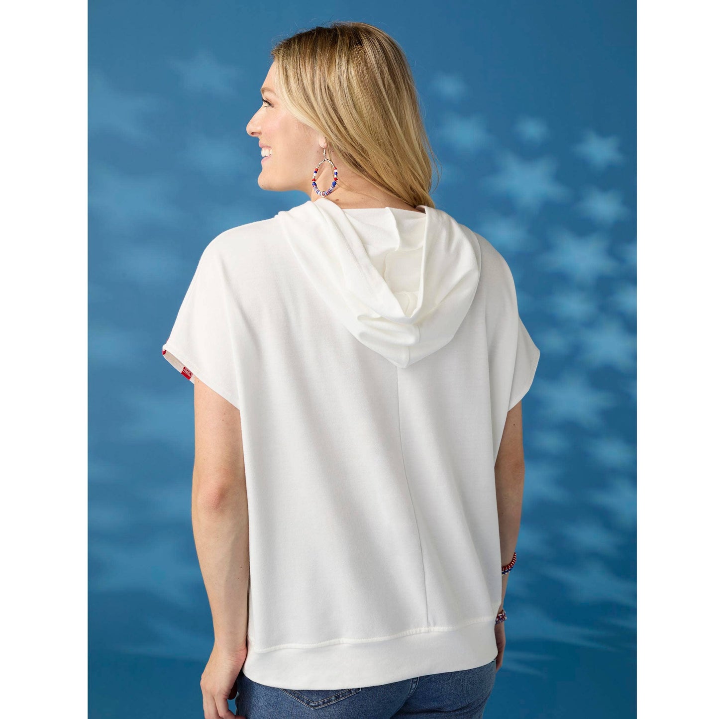 Star Blast America Hooded Top