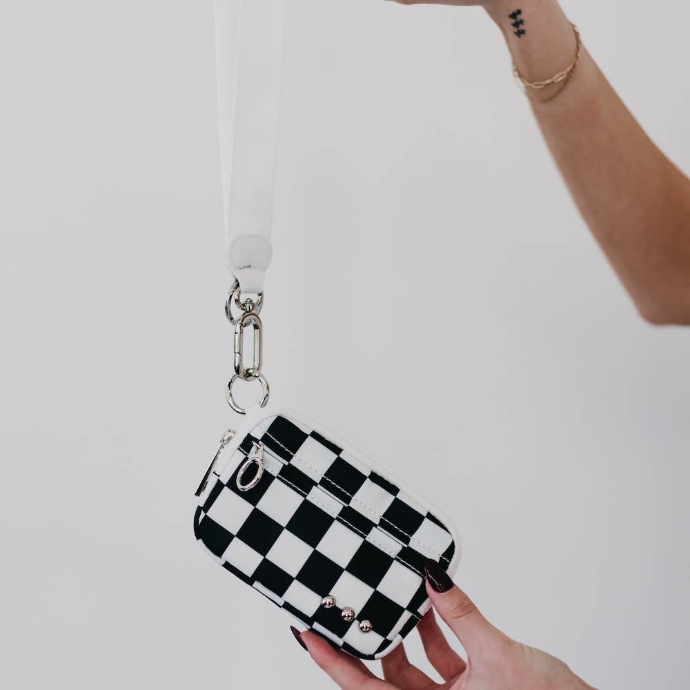Nylon Card Wallet Wristlet