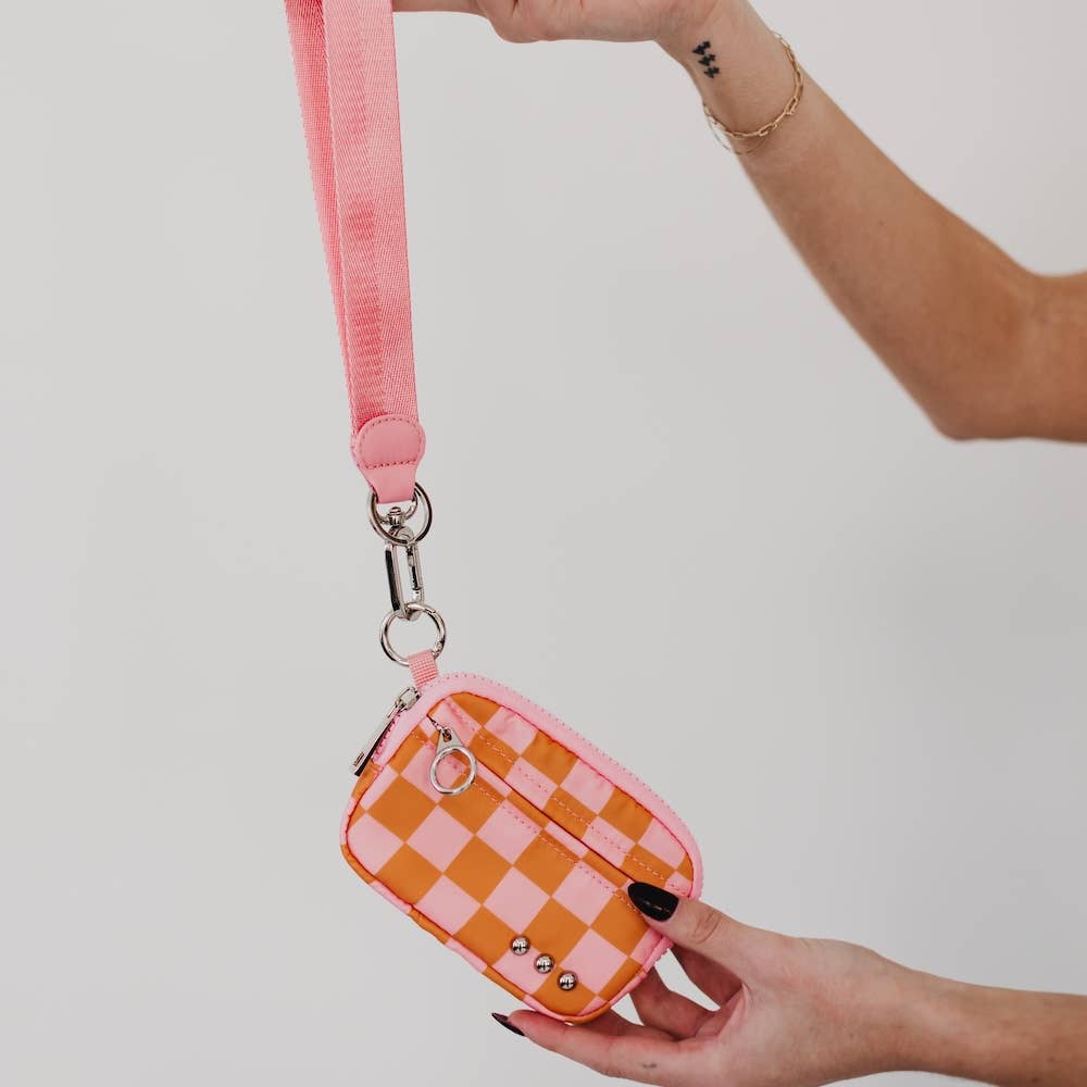 Nylon Card Wallet Wristlet