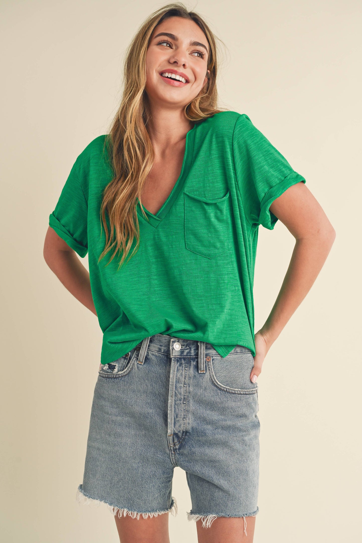 Zoie Ruffle Top