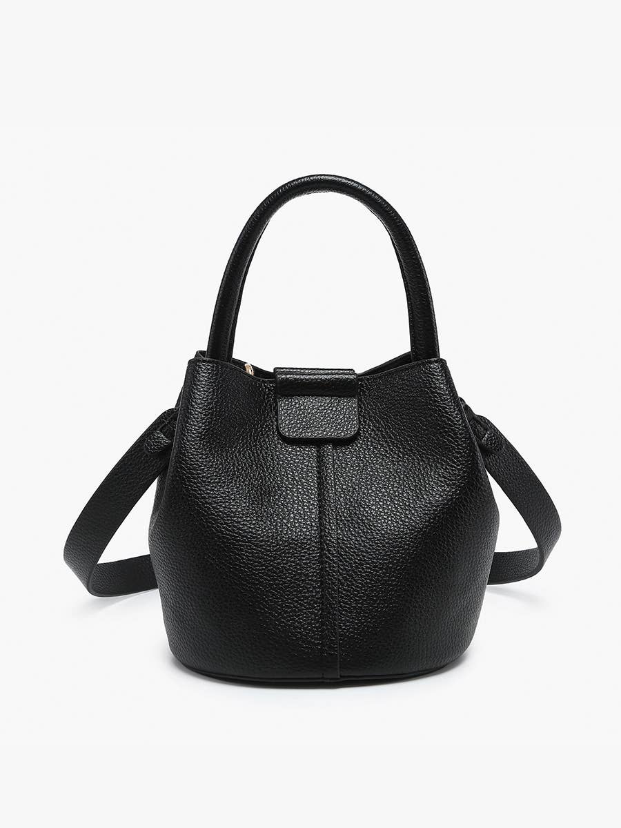 Farrah Bucket Bag w/ Top Handle & Inner Bag