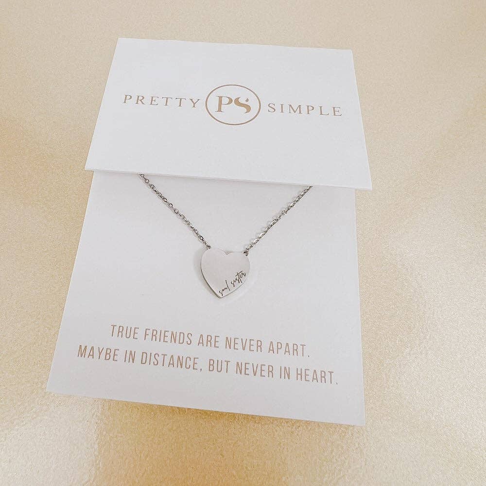 Sweet Heart Gift Necklace - WATERPROOF