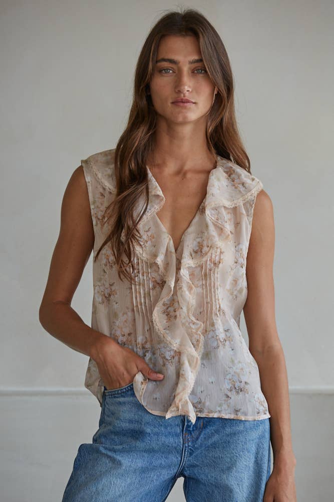 Floral Print Top