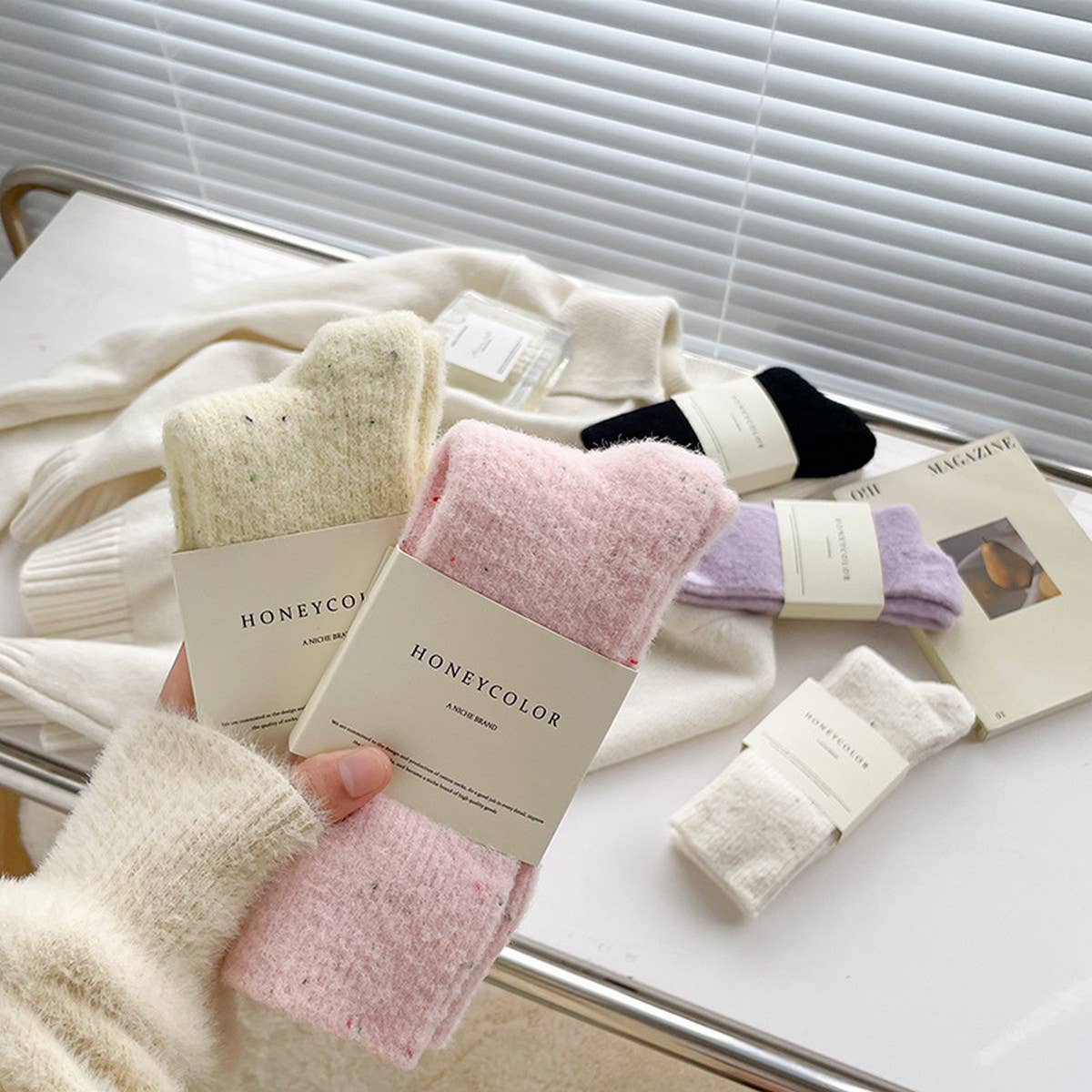 Winter Thick Socks with Dots