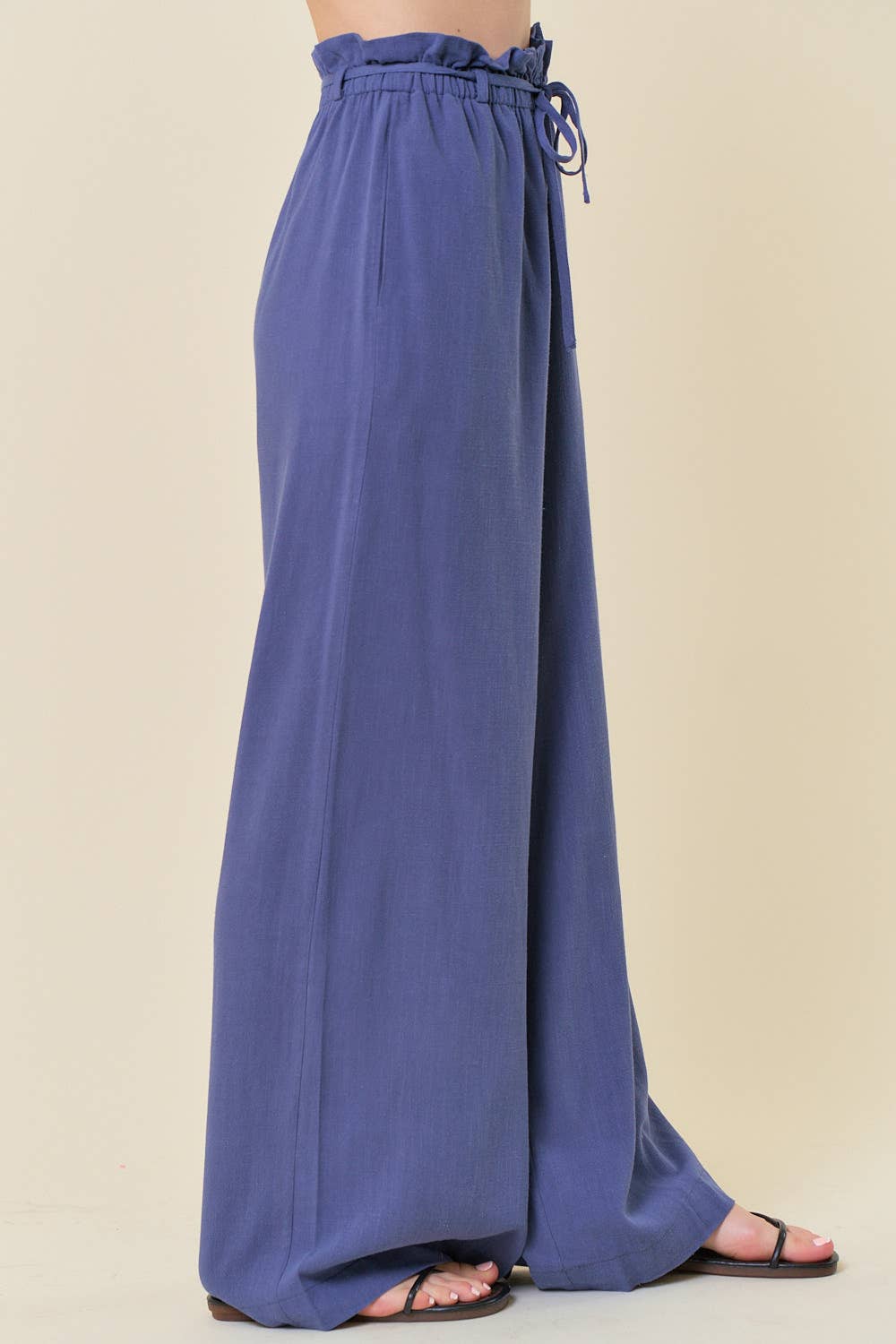 Linen Wide Leg Pants