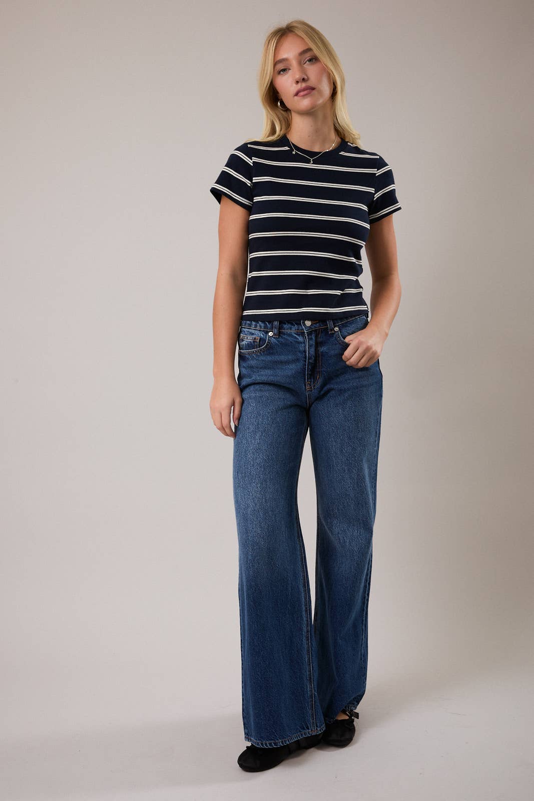 Cap Sleeve Baby Tee