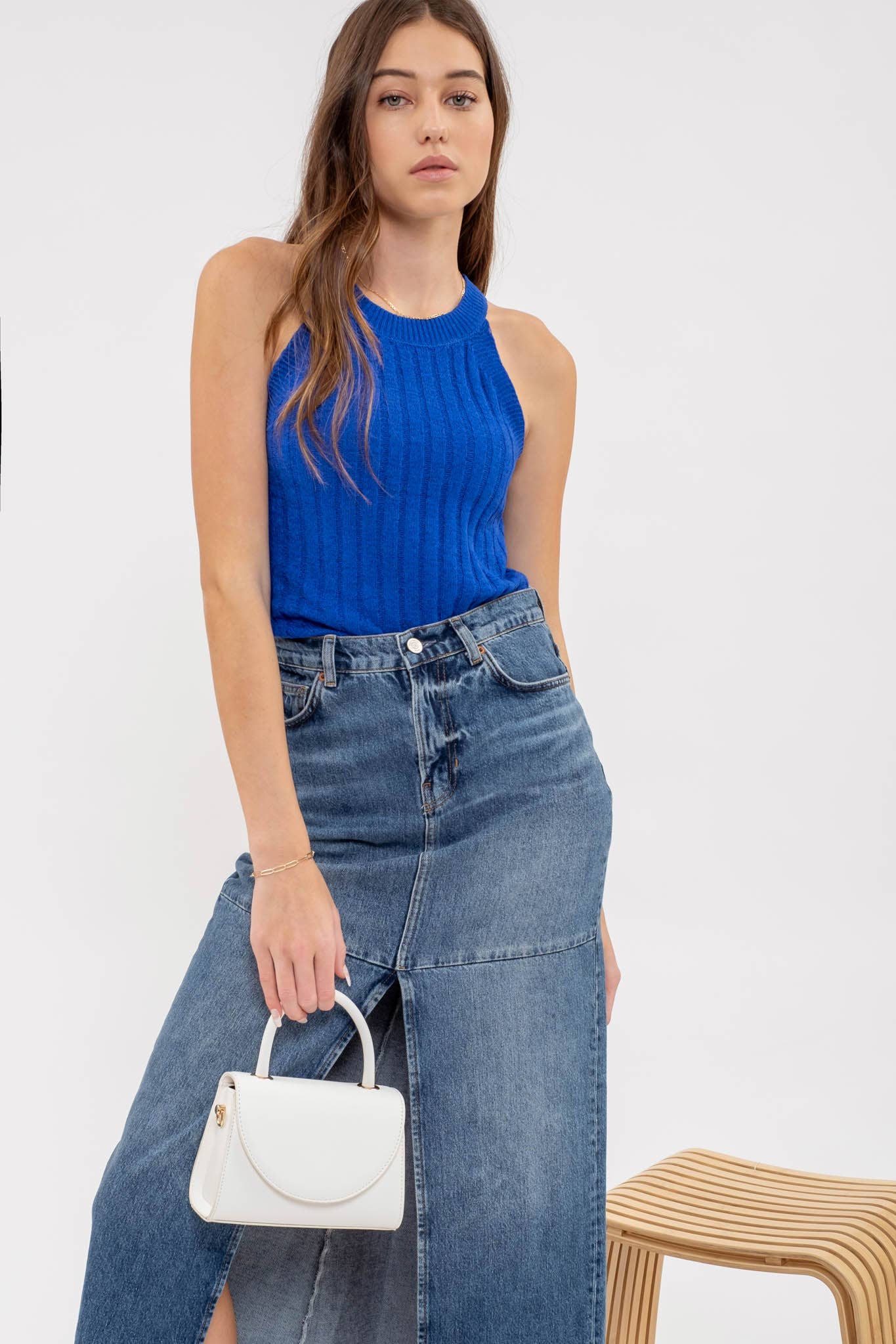 Halter Crochet Tank Top