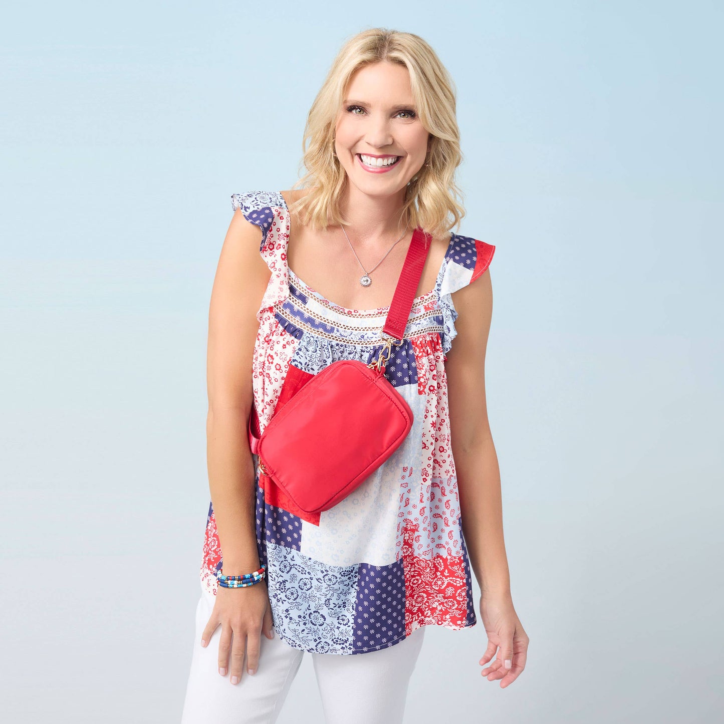 The Heidi Sling + Belt Bag | 4th of July