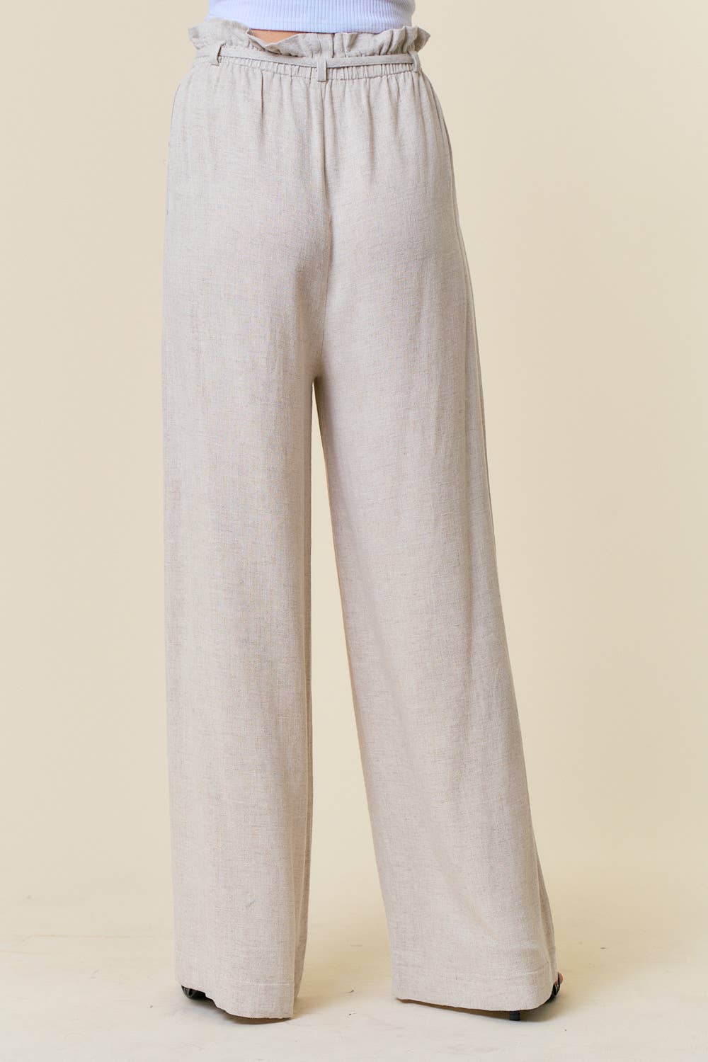 Linen Wide Leg Pants