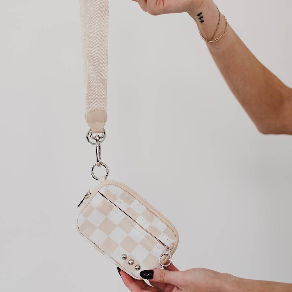 Nylon Card Wallet Wristlet