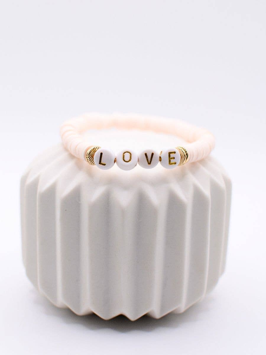 Inspirational Word Bracelet – Courage, Faith jewelry, Joy