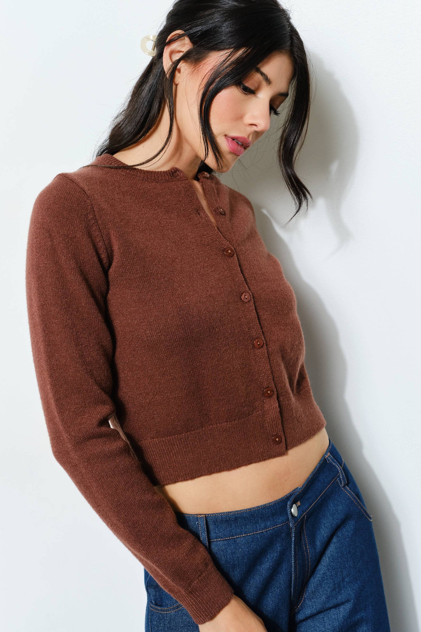AMELIA KNIT CARDIGAN - Cozy, Cute, Layering
