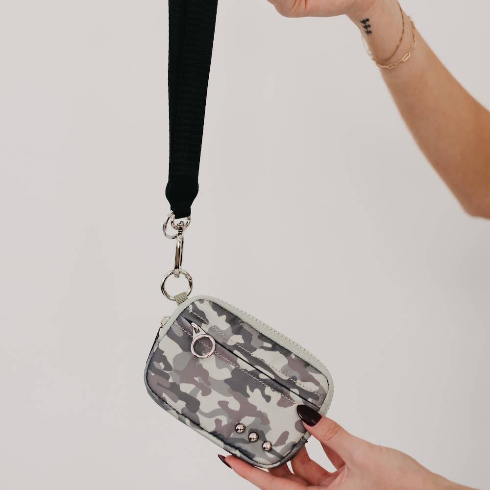Nylon Card Wallet Wristlet