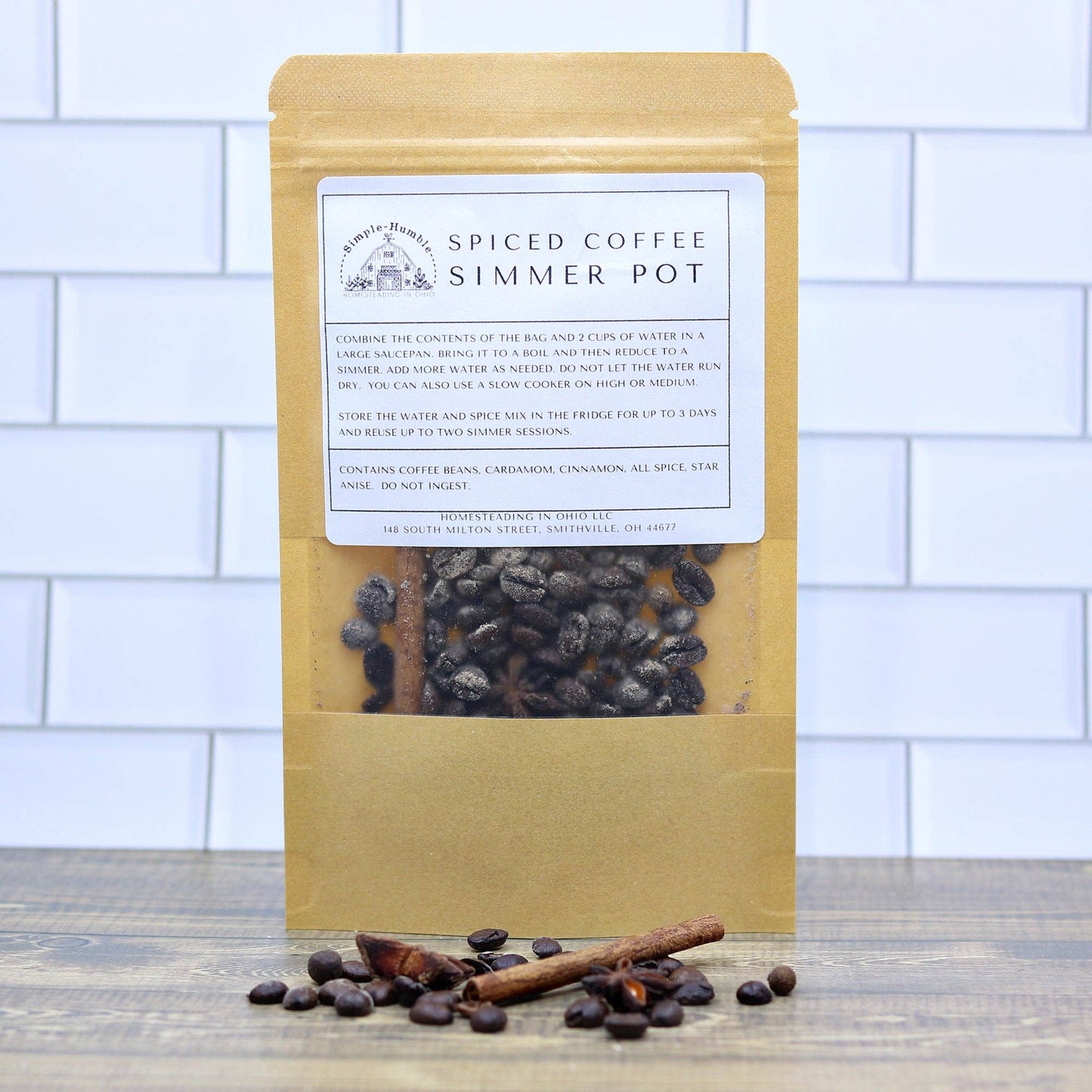 Spiced Coffee Simmer Pot