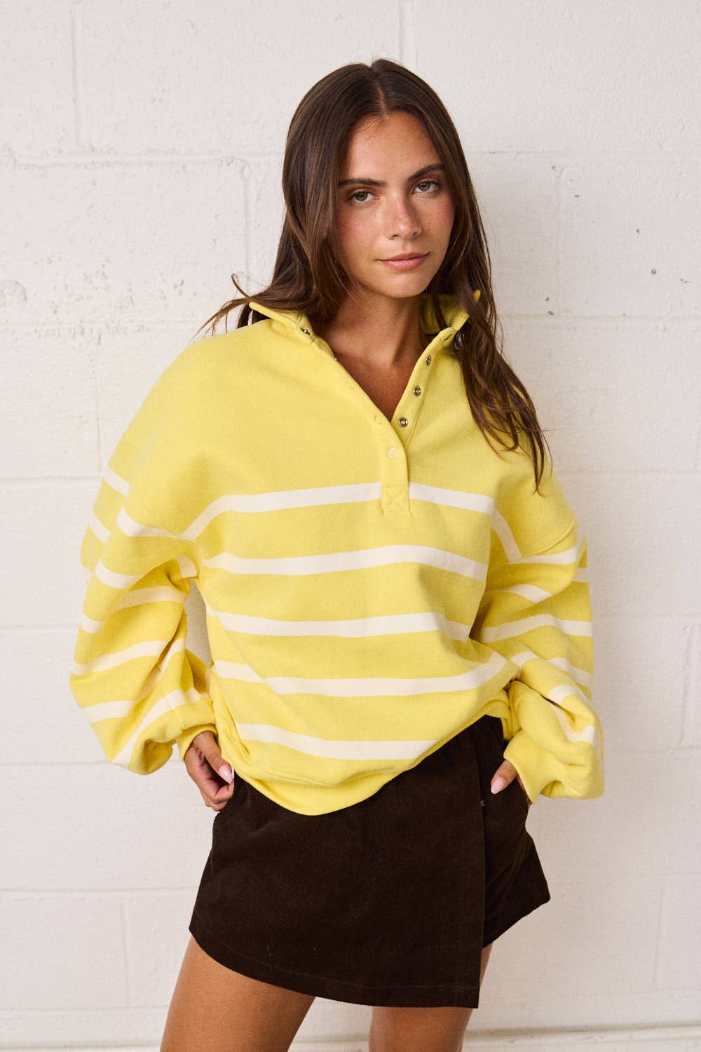 Addison Stripe Pullover by Papermoon