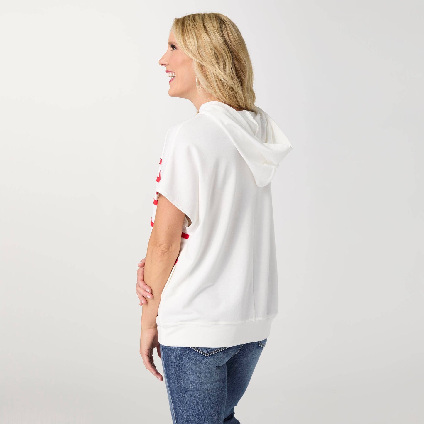 Star Blast America Hooded Top