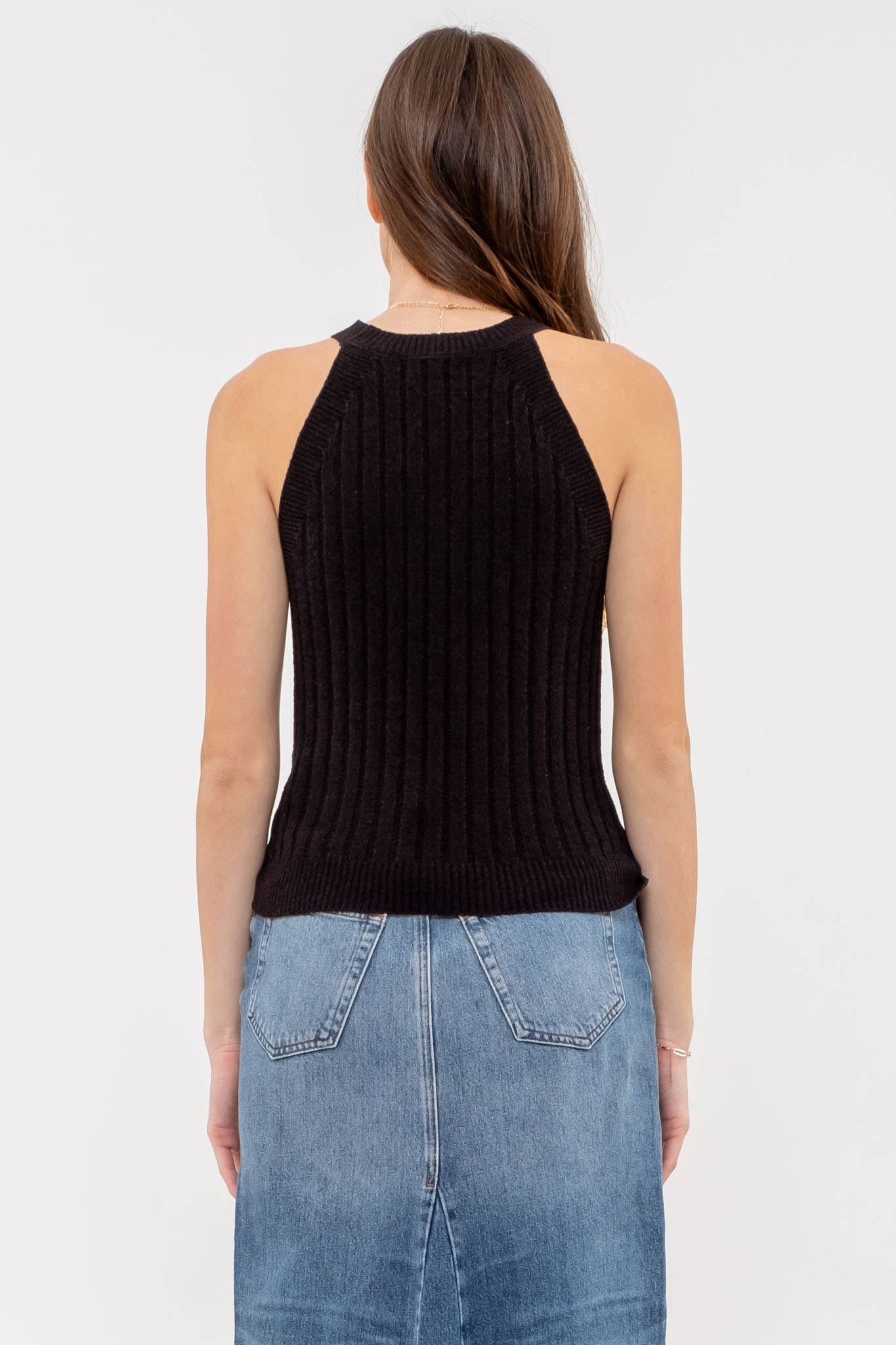 Halter Crochet Tank Top