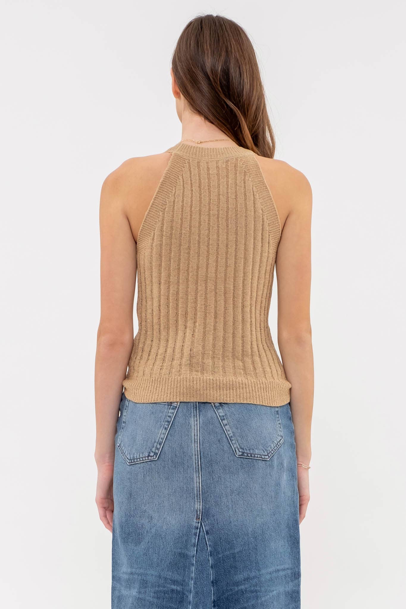 Halter Crochet Tank Top