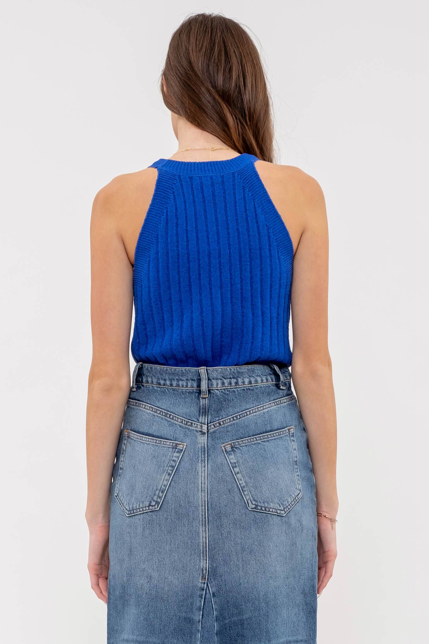 Halter Crochet Tank Top