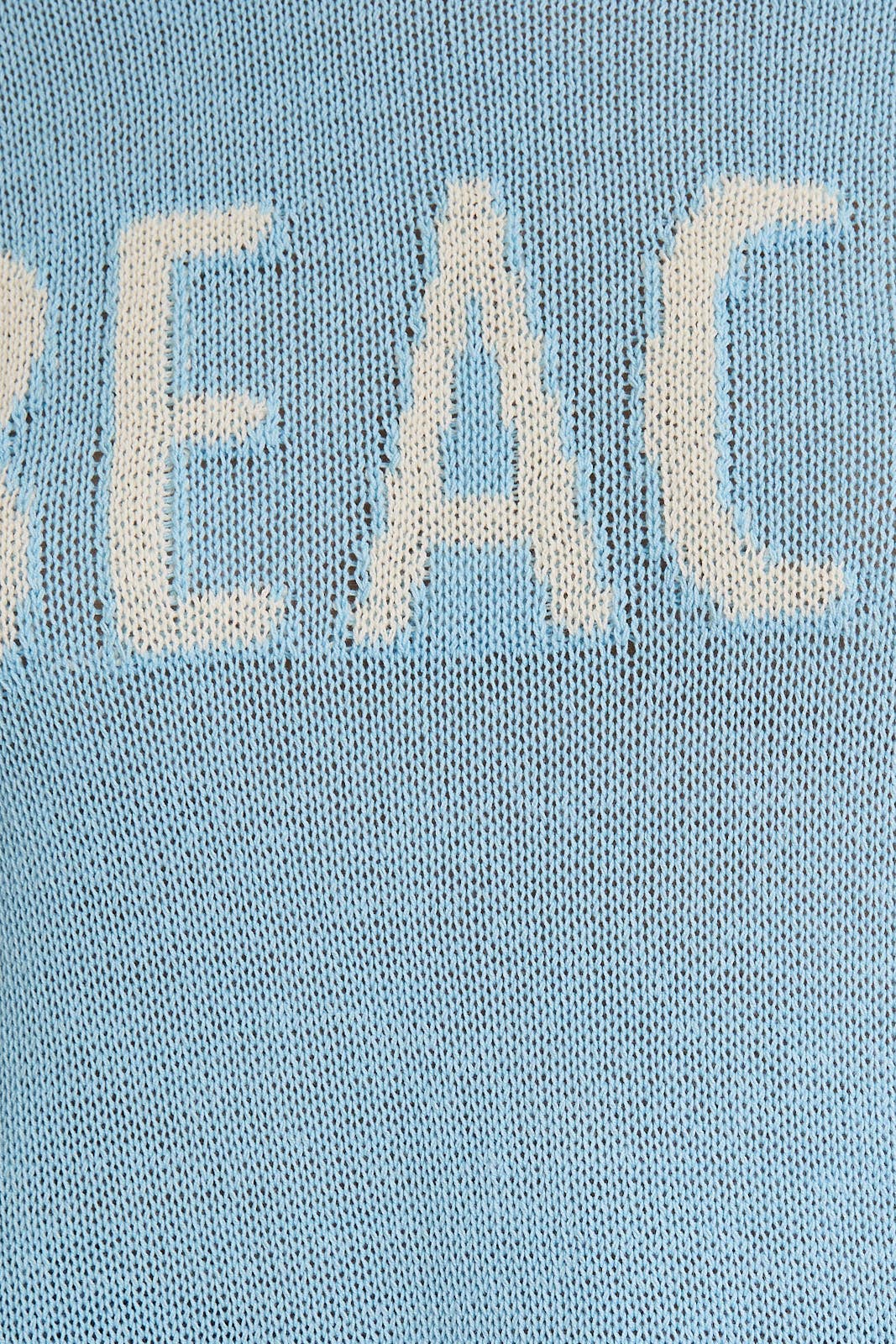 ROUND NECK LONG SLEEVE "BEACH" LIGHT WEIGHT SWEATER