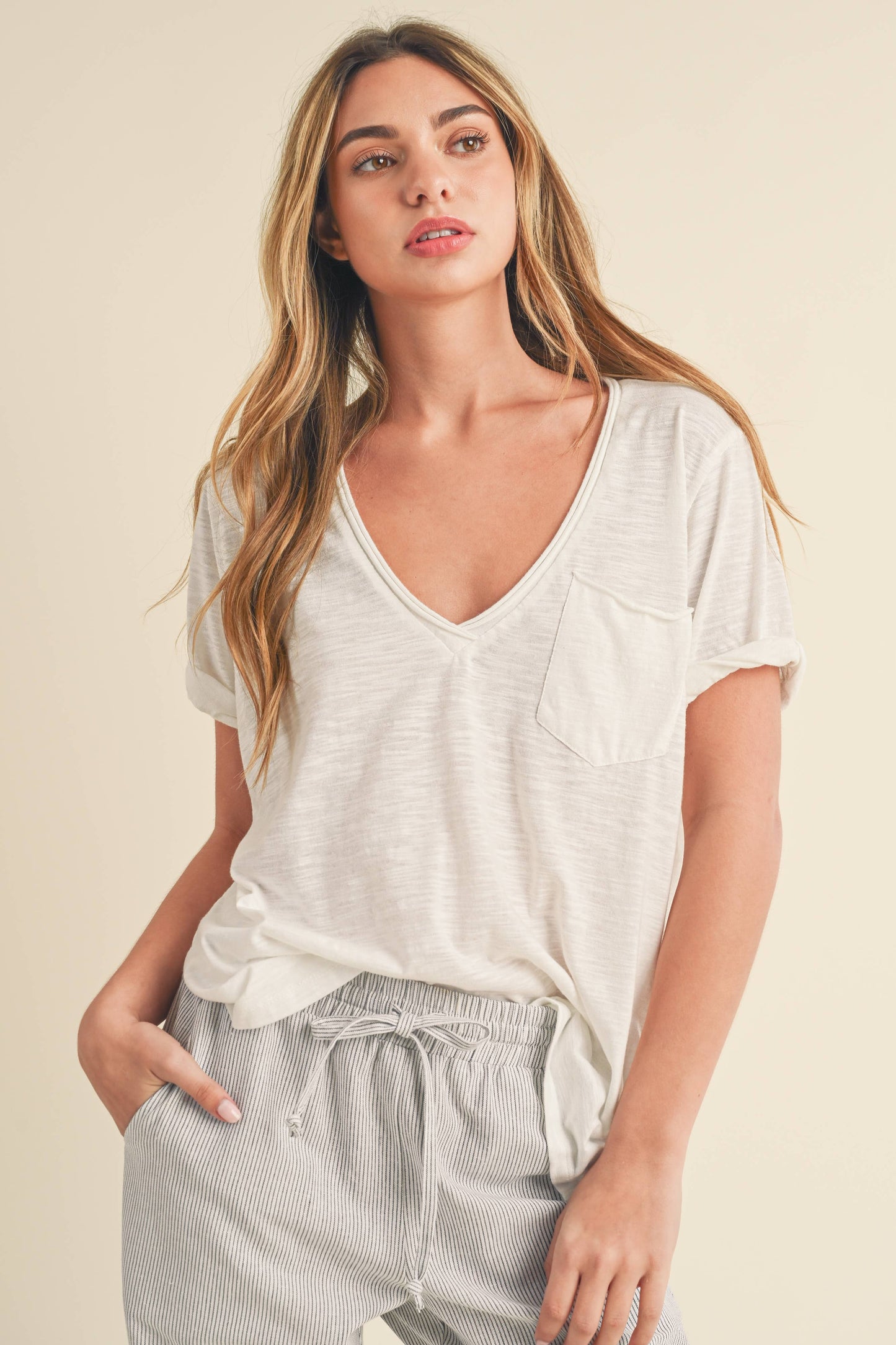 Zoie Ruffle Top