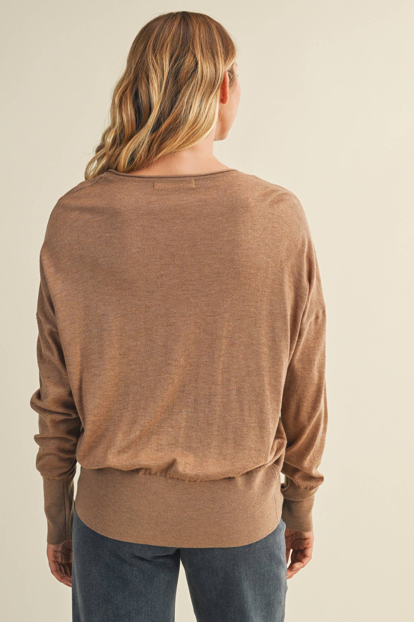 V-Neck Sweater Top