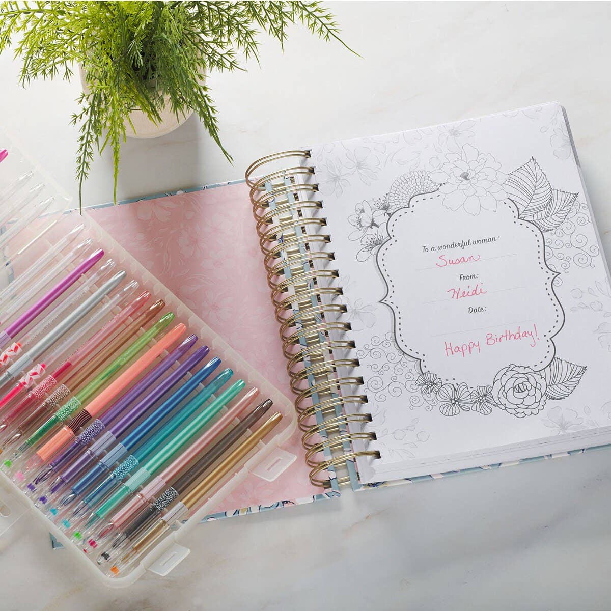 Coloring Devotional Illustrated Words of Jesus for Women