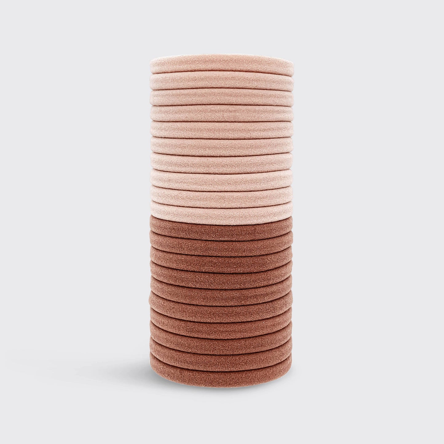 Kitsch Nylon Elastics 20pc set - Blush