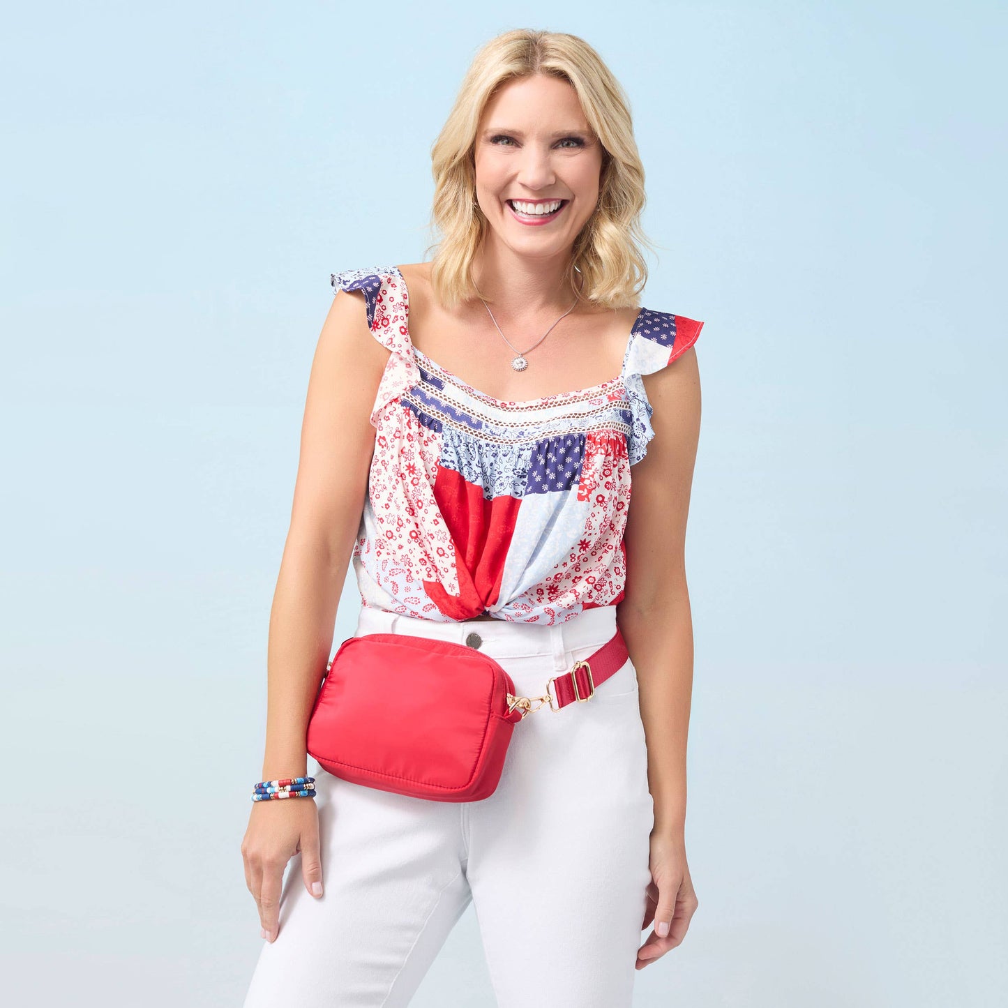 The Heidi Sling + Belt Bag | 4th of July