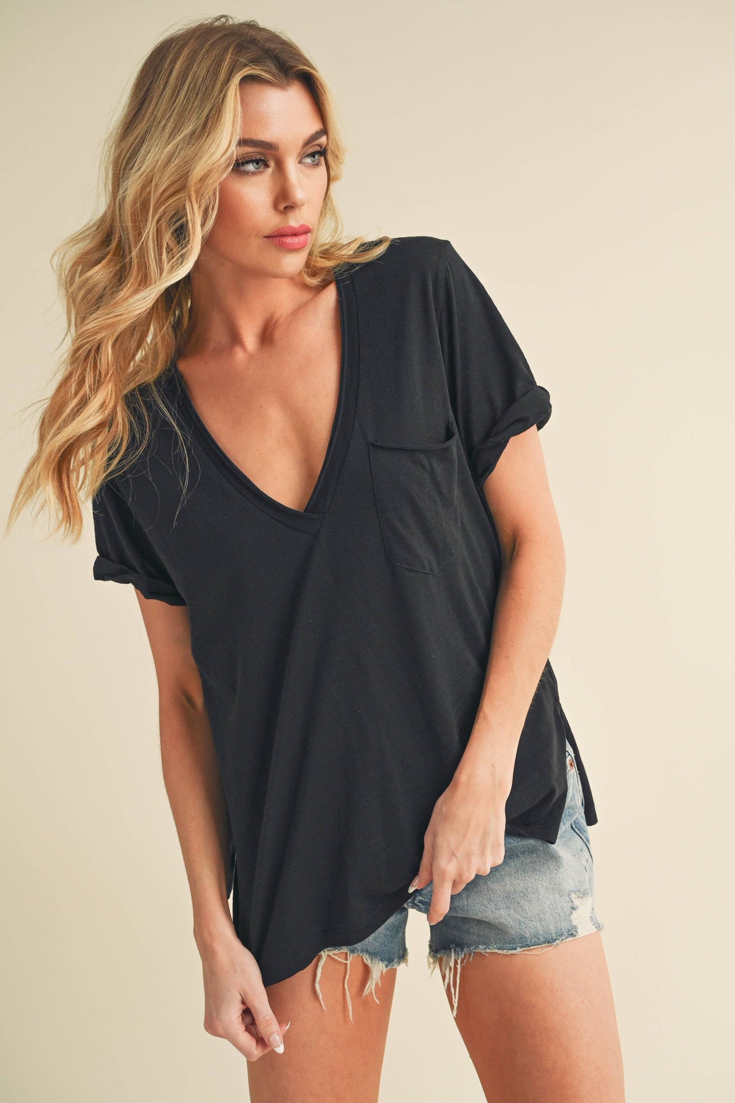 Zoie Ruffle Top