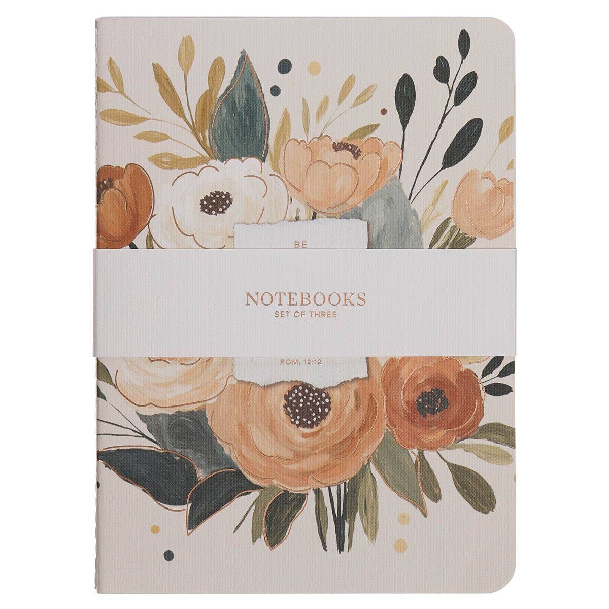 Notebook Set 3 pc Joyful, Patient, Faithful
