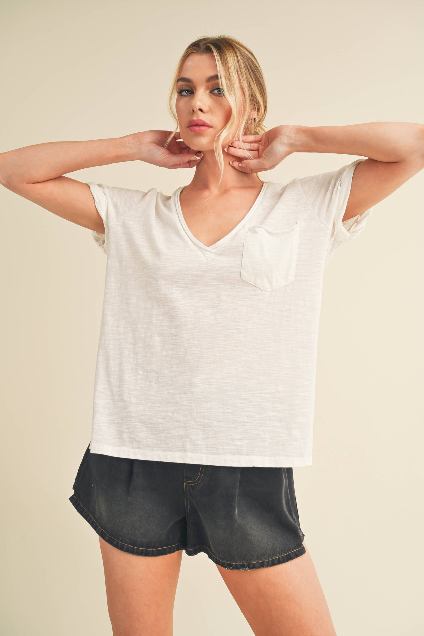 Zoie Ruffle Top