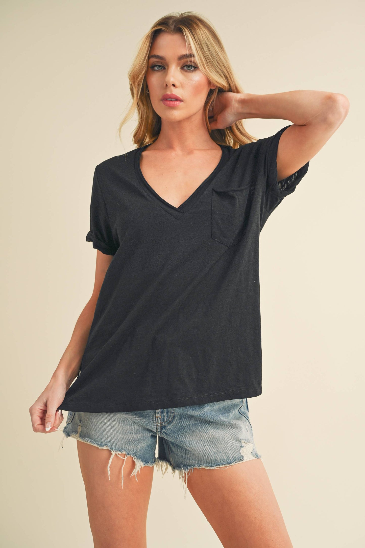 Zoie Ruffle Top