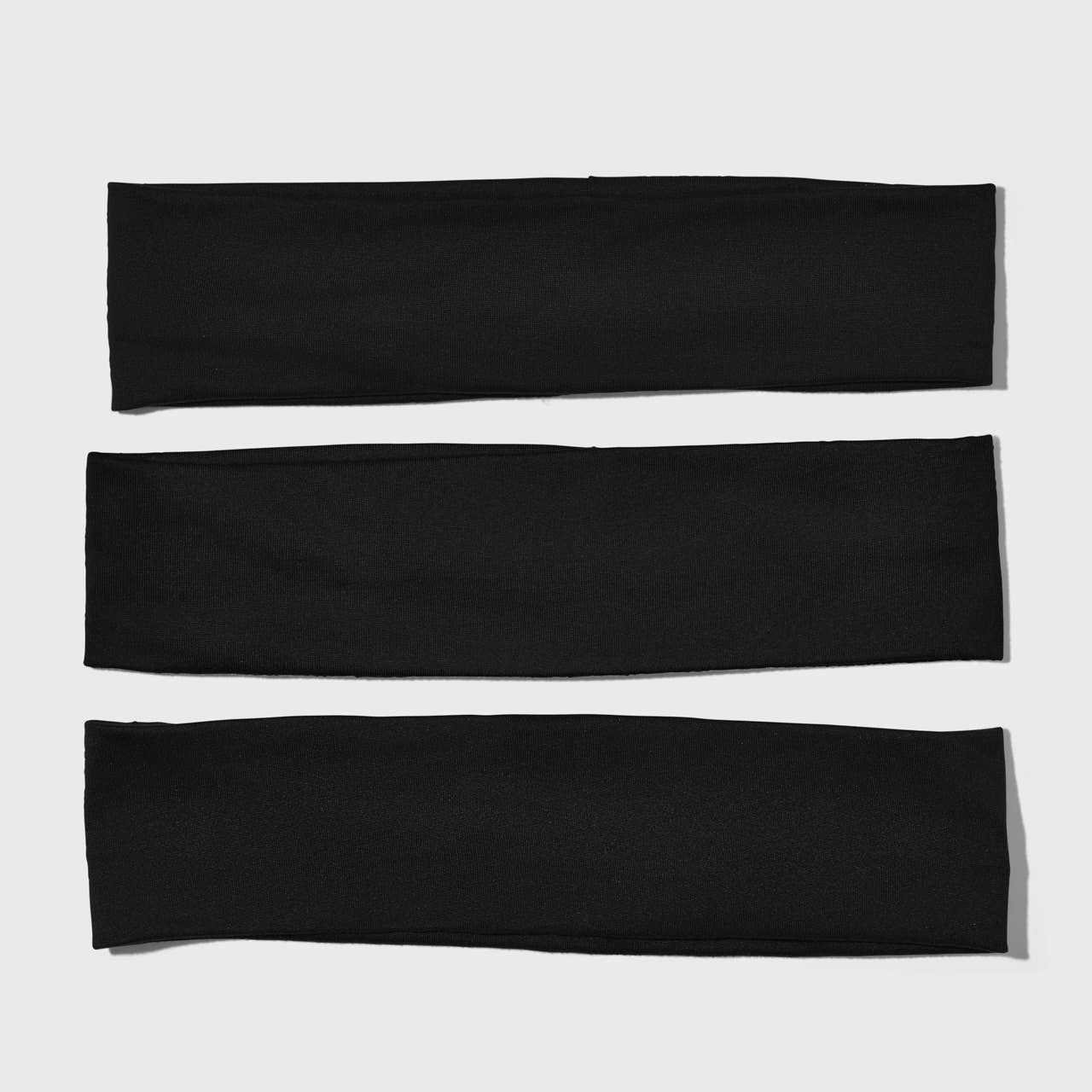 Active Headbands 3pc Set- Black