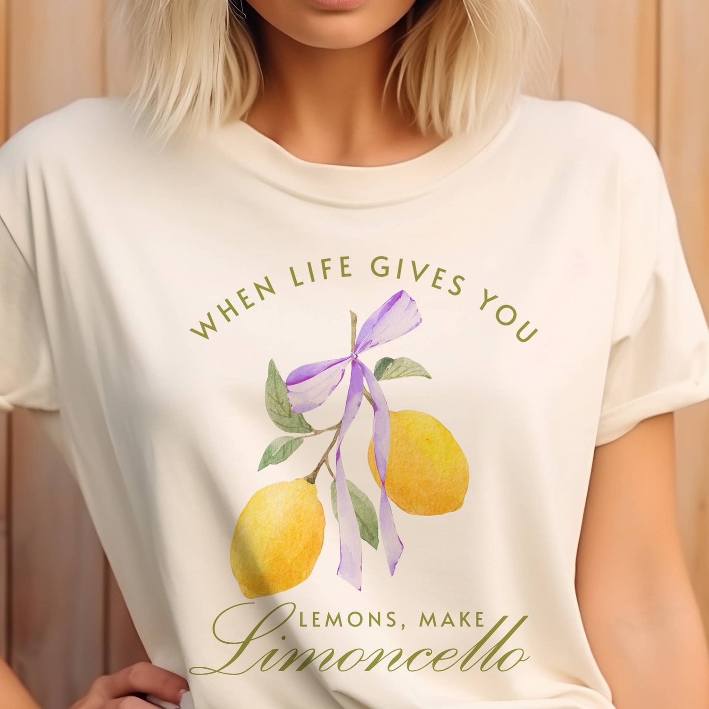 Sarcastic When Life Gives You Lemons Funny Pub Graphic Tee