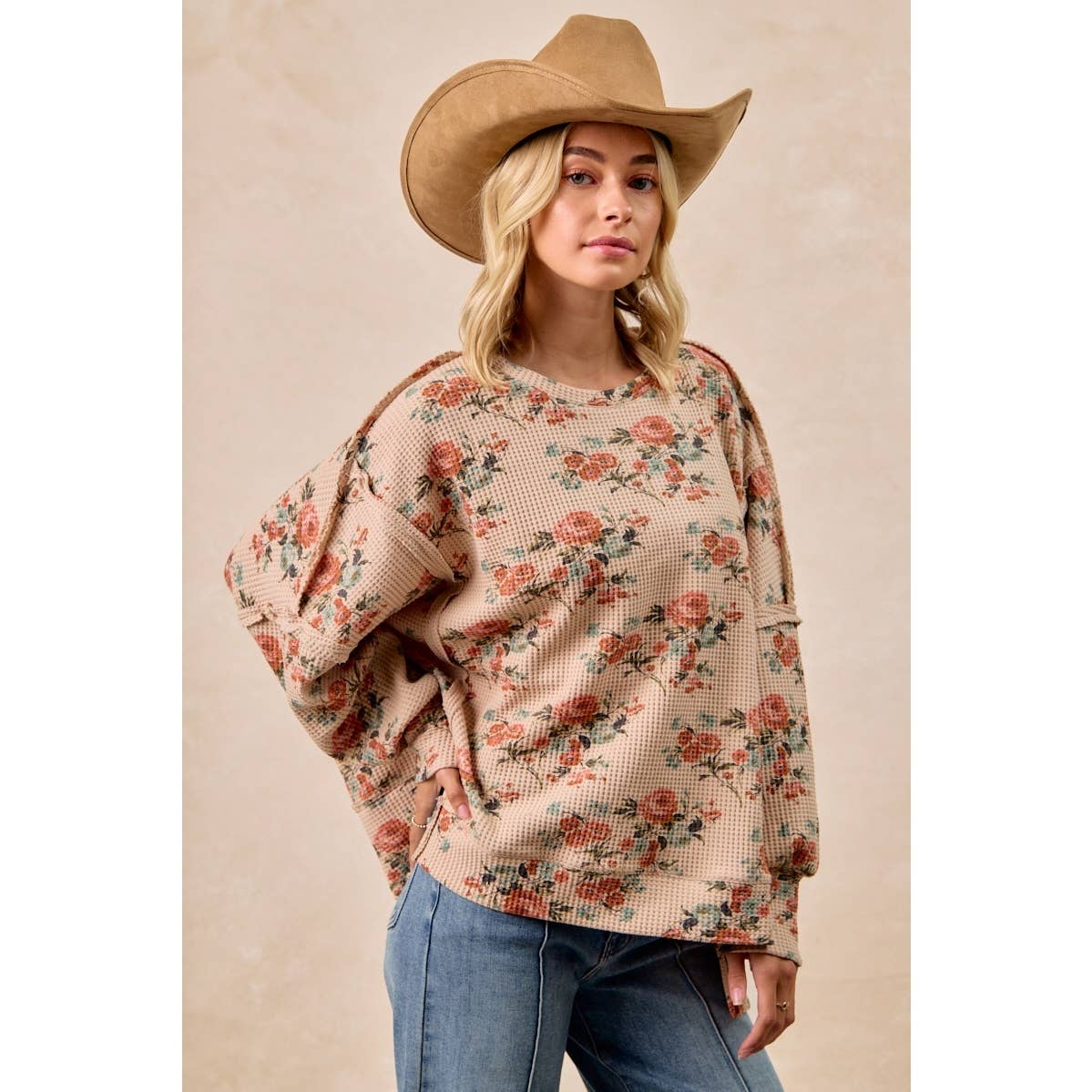 Floral Oversized Sweatshirt